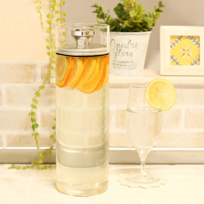 保存容器 1.8L 密閉 ガラスキャニスター エアリデューサー スリム LL