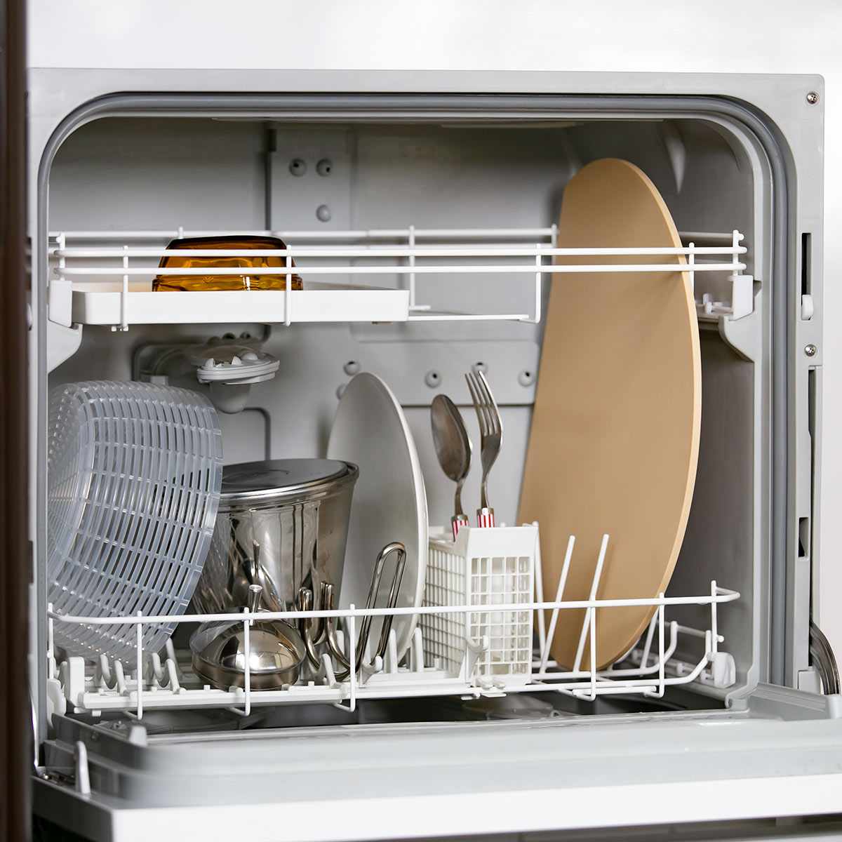 食洗機対応 丸いまな板 耐熱エラストマー 穴無し アイメディア