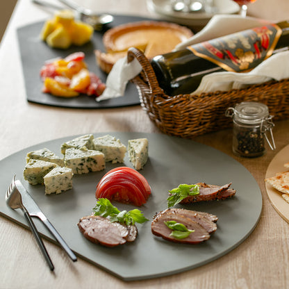 食洗機対応 丸いまな板 耐熱エラストマー 穴無し アイメディア