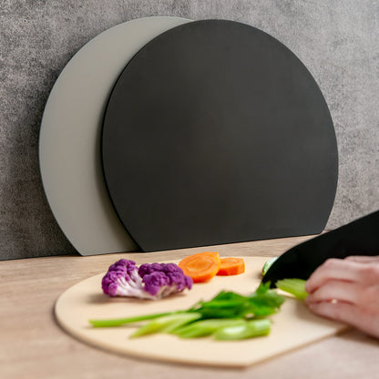 食洗機対応 丸いまな板 耐熱エラストマー 穴無し アイメディア
