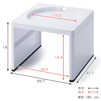 キッチンラック 電気ケトルラック コの字